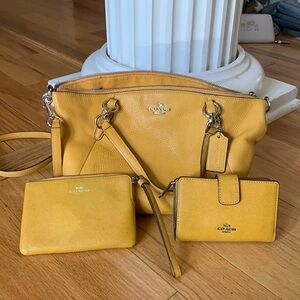 Coach purse with 2 wallets